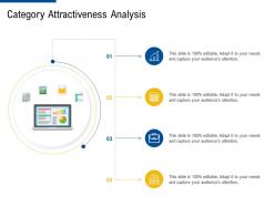 category attractiveness analysis factor strategies for customer targeting ppt summary