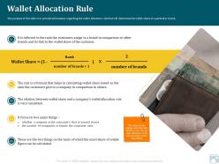 Category share wallet allocation rule consumer uses ppt presentation files
