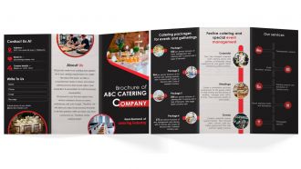 Catering Brochure Trifold