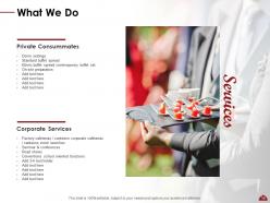 Catering Proposal Template Powerpoint Presentation Slides