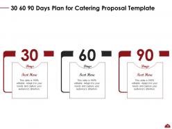 Catering Proposal Template Powerpoint Presentation Slides