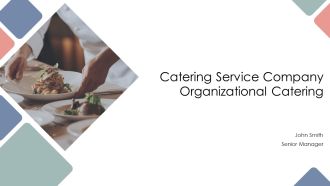 Catering Service Company Organizational Catering PPT Guidelines AT