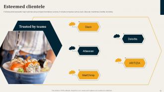 Catering Services Startup Fund Elevator Presentation Ppt Template Unique Ideas