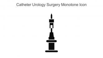 Catheter Urology Surgery Monotone Icon In Powerpoint Pptx Png And Editable Eps Format