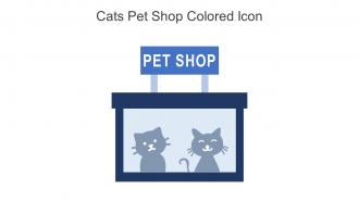 Cats Pet Shop Colored Icon In Powerpoint Pptx Png And Editable Eps Format
