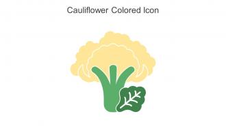 Cauliflower Colored Icon In Powerpoint Pptx Png And Editable Eps Format