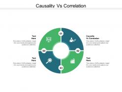 Causality vs correlation ppt powerpoint presentation icon sample cpb