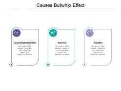 Causes bullwhip effect ppt powerpoint presentation inspiration examples cpb