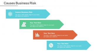 Causes business risk ppt powerpoint presentation portfolio topics cpb