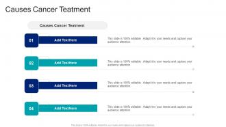 Causes Cancer Teatment In Powerpoint And Google Slides Cpb