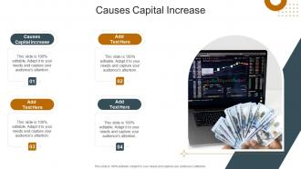 Causes Capital Increase In Powerpoint And Google Slides Cpb
