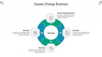 Causes change business ppt powerpoint presentation inspiration display cpb