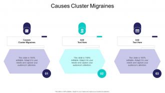 Causes Cluster Migraines In Powerpoint And Google Slides Cpb