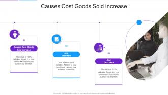 Causes Cost Goods Sold Increase In Powerpoint And Google Slides Cpb