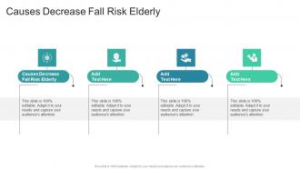 Causes Decrease Fall Risk Elderly In Powerpoint And Google Slides Cpb