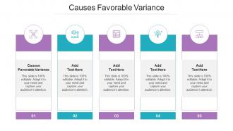 Causes Favorable Variance In Powerpoint And Google Slides Cpb