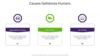 Causes Gallstones Humans In Powerpoint And Google Slides Cpb