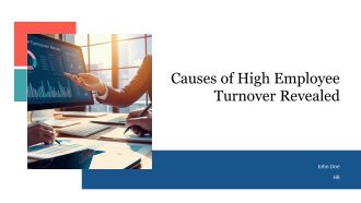 Causes Of High Employee Turnover Revealed PPT Mockup AT