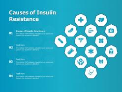 Causes of insulin resistance ppt powerpoint presentation slides objects