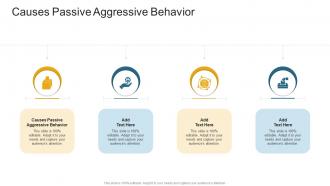 Causes Passive Aggressive Behavior In Powerpoint And Google Slides Cpb