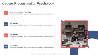 Causes Procrastination Psychology In Powerpoint And Google Slides Cpb