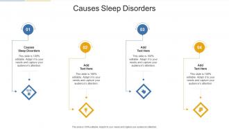 Causes Sleep Disorders In Powerpoint And Google Slides Cpb