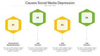 Causes Social Media Depression In Powerpoint And Google Slides Cpb