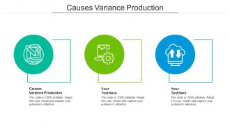 Causes variance production ppt powerpoint presentation infographic template maker cpb