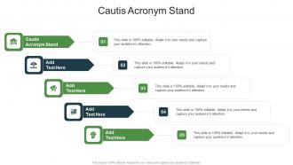 Cautis Acronym Stand In Powerpoint And Google Slides Cpb