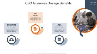 CBD Gummies Dosage Benefits In Powerpoint And Google Slides Cpb