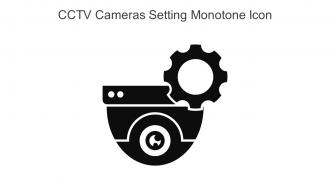 CCTV Cameras Setting Monotone Icon In Powerpoint Pptx Png And Editable Eps Format