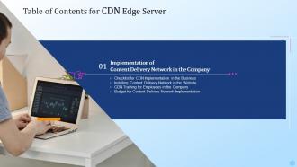 Cdn Edge Server For Table Of Contents Ppt Slides Infographic Template