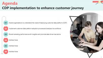 CDP implementation to enhance customer journey MKT CD V Professional Image