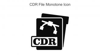 CDR File Monotone Icon In Powerpoint Pptx Png And Editable Eps Format