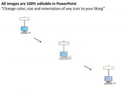 9919107 style linear single 3 piece powerpoint presentation diagram infographic slide