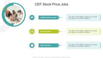 CEF Stock Price Jobs In Powerpoint And Google Slides Cpb
