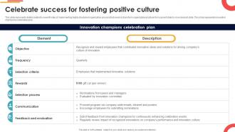 Celebrate Success For Fostering Positive Culture Navigating Cultural Change CM SS V