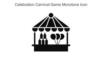 Celebration Carnival Game Monotone Icon In Powerpoint Pptx Png And Editable Eps Format