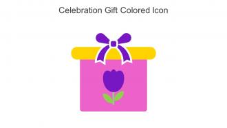 Celebration Gift Colored Icon In Powerpoint Pptx Png And Editable Eps Format