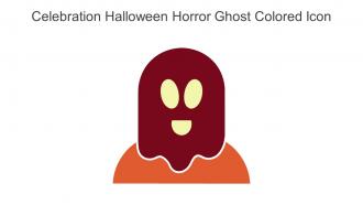 Celebration Halloween Horror Ghost Colored Icon In Powerpoint Pptx Png And Editable Eps Format