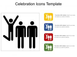 Celebration icons template