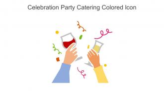 Celebration Party Catering Colored Icon In Powerpoint Pptx Png And Editable Eps Format