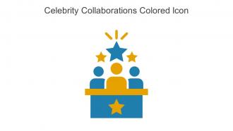 Celebrity Collaborations Colored Icon In Powerpoint Pptx Png And Editable Eps Format
