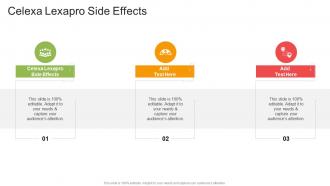 Celexa Lexapro Side Effects In Powerpoint And Google Slides Cpb