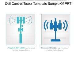 Cell Control Tower Template Sample Of Ppt