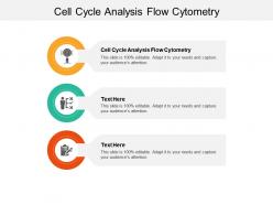 Cell cycle analysis flow cytometry ppt powerpoint presentation portfolio design templates cpb