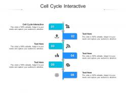 Cell cycle interactive ppt powerpoint presentation icon gallery cpb