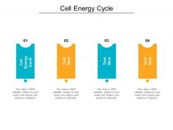 Cell energy cycle ppt powerpoint presentation infographic template styles cpb