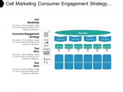 Cell marketing consumer engagement strategy marketing technology cpb