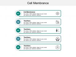 Cell membrance ppt powerpoint presentation show deck cpb